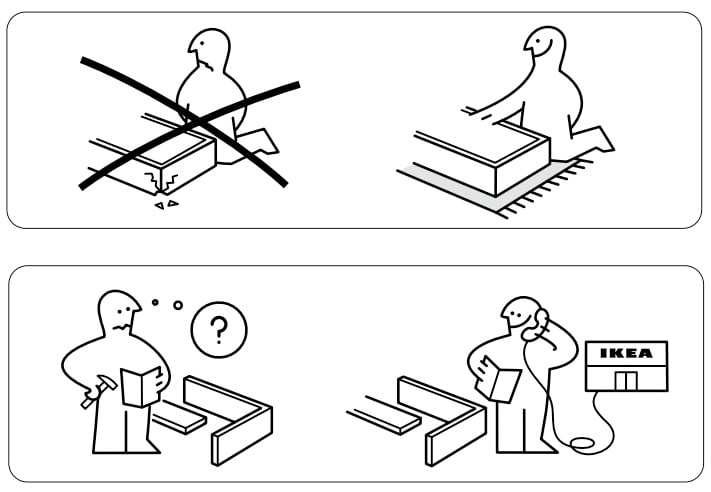 Image of Ikea Instruction Manual